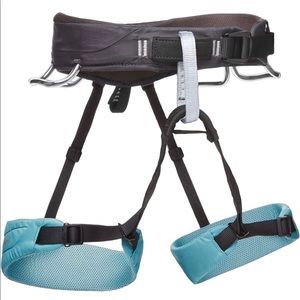 Black Diamond Momentum - Women’s - Caspian - Climbing Harness - Pre-Owned - Med
